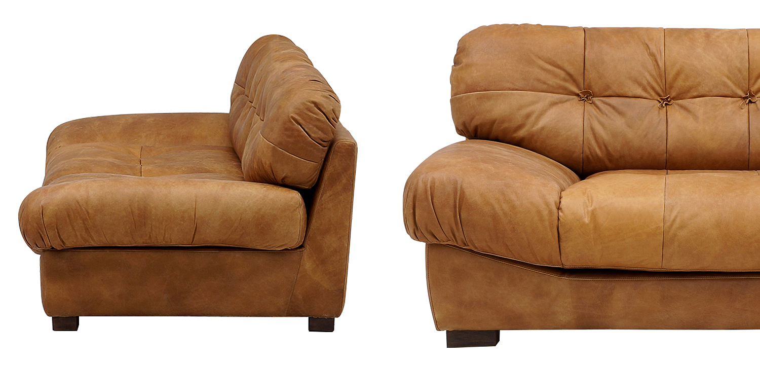 Диван кожаный Harlan Leather Sofa Диван кожаный Harlan Leather Sofa - Loft-Concept в Костроме