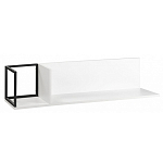 Полка навесная белая открытая Strict Lines  варинант исполнения - 2 | Loft Concept в Костроме