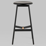 Черный барный стул Knopper варинант исполнения - 4 | Loft Concept в Костроме