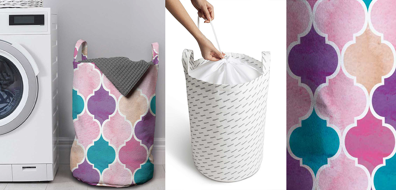 Корзина Purple Ornament Basket Корзина Purple Ornament Basket - Loft-Concept в Костроме