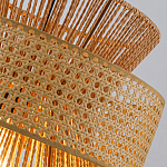 Подвесной светильник с абажуром из натуральных материалов Light Inside the Cell варинант исполнения - 5 | Loft Concept в Костроме