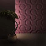 Гипсовая 3D Панель M-25 варинант исполнения - 2 | Loft Concept в Костроме