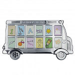 Фоторамка детская Childhood Corner Bus 12 фото варинант исполнения - 1 | Loft Concept в Костроме