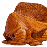 Статуэтка деревянная в виде рыбы Fish of the World варинант исполнения - 2 | Loft Concept в Костроме