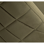 Стул велюровый хаки на золотистых металлических ножках Vendramin Chair варинант исполнения - 4 | Loft Concept в Костроме