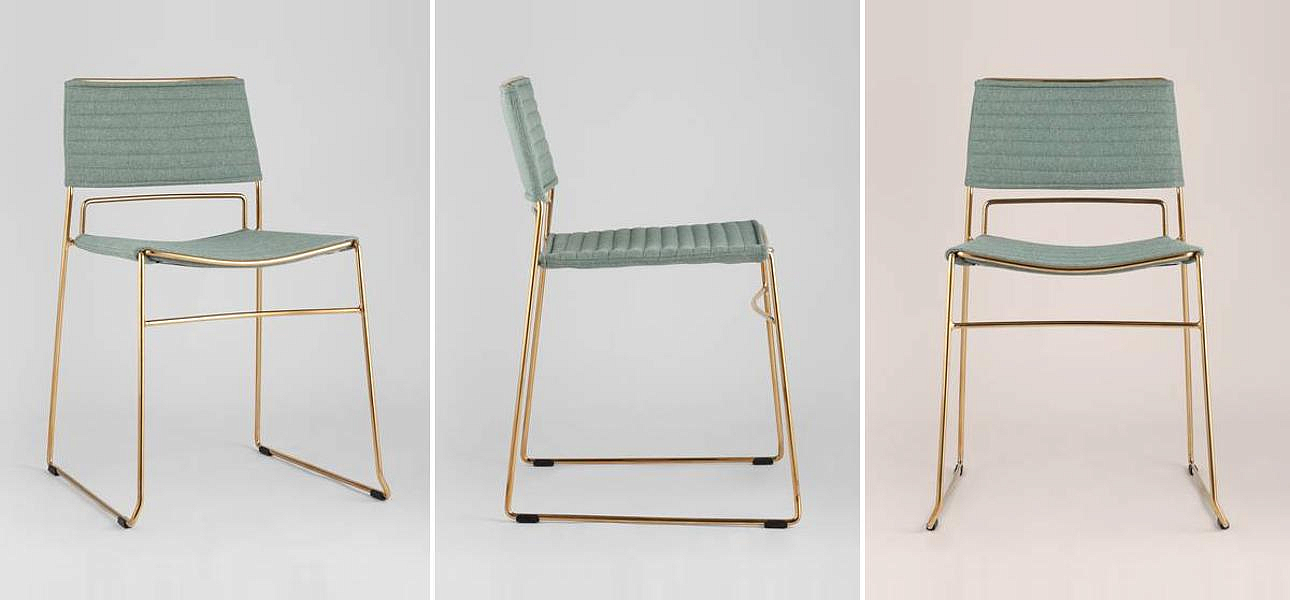 Стул Samuel Chair Светло-Зеленый Стул Samuel Chair Светло-Зеленый - Loft-Concept в Костроме