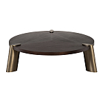 Стол журнальный низкий Dominant темный орех варинант исполнения - 1 | Loft Concept в Костроме