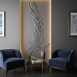 Барельеф PLUMA варинант исполнения - 2 | Loft Concept в Костроме