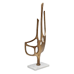Аксессуар современный Абстракция Abstract Sculpture Brass варинант исполнения - 2 | Loft Concept в Костроме