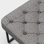 Мебельная ткань Шенилл серый цвет 142 см T4-46 варинант исполнения - 10 | Loft Concept в Костроме