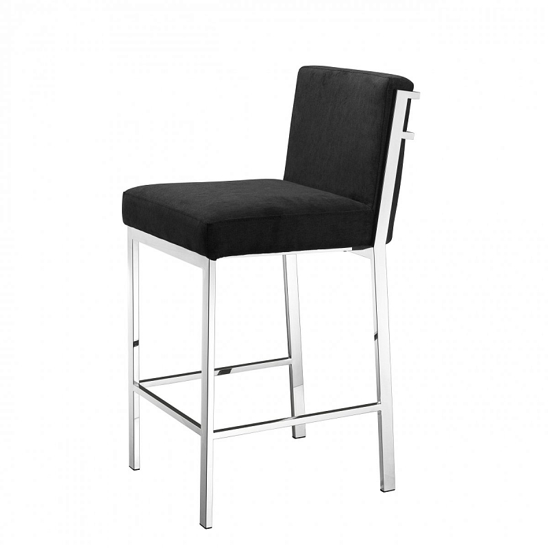 Полубарный стул Eichholtz Counter Stool Scott Steel Черный Нержавеющая сталь Полубарный стул Eichholtz Counter Stool Scott Steel Черный Нержавеющая сталь в Костроме | Loft Concept