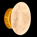 Бра в форме диска из натурального камня Cryptocrystalline Stone варинант исполнения - 5 | Loft Concept в Костроме