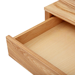 Рабочий стол из массива ясеня Marleen Wooden Desk варинант исполнения - 3 | Loft Concept в Костроме