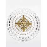 Конфетница из прозрачного рельефного стекла Eden Garden варинант исполнения - 3 | Loft Concept в Костроме