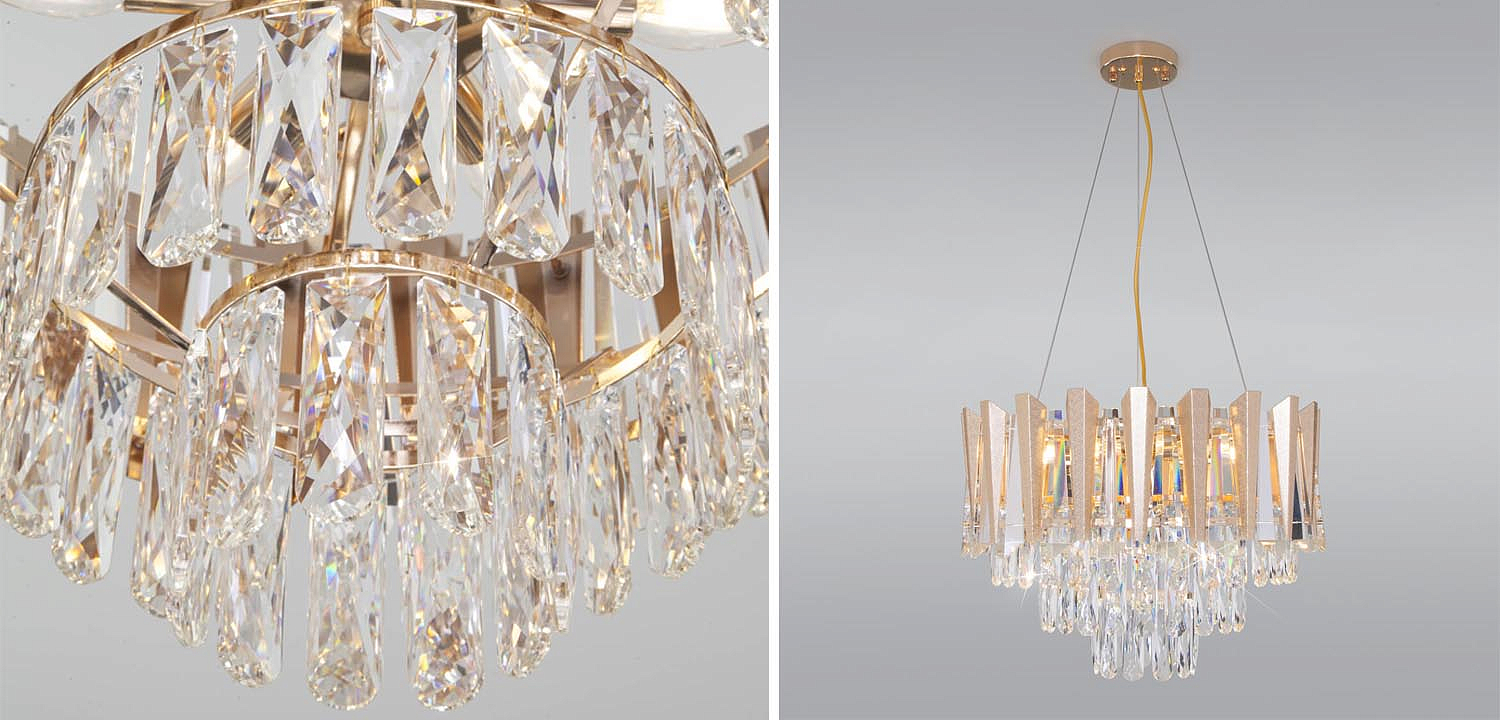 Люстра Crystal Edge Chandelier Люстра Crystal Edge Chandelier - Loft-Concept в Костроме
