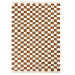 Ковер с шахматным принтом Chess Layout с эффектом шерсти варинант исполнения - 2 | Loft Concept в Костроме