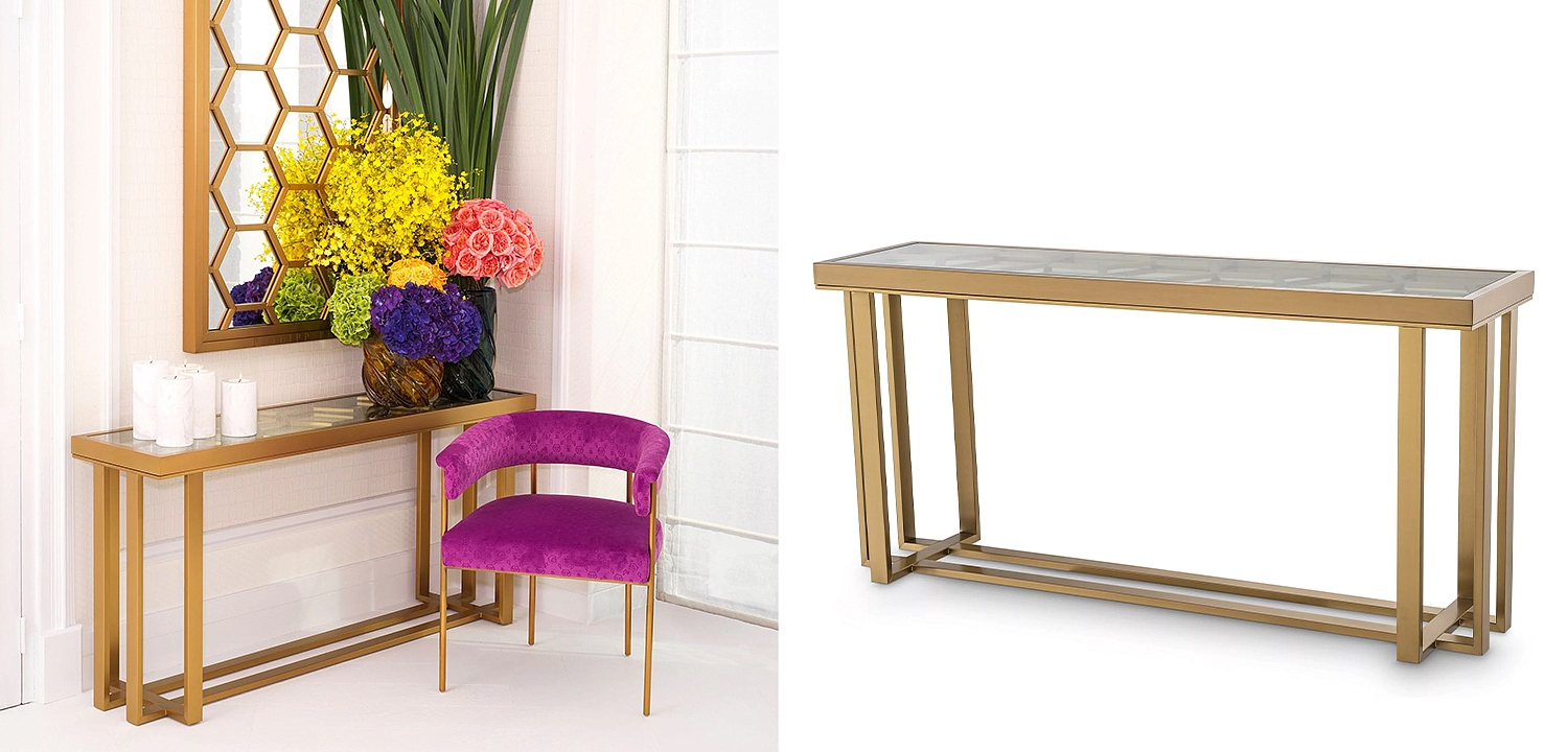 Консоль Philipp Plein Console Table Skeleton Консоль Philipp Plein Console Table Skeleton - Loft-Concept в Костроме