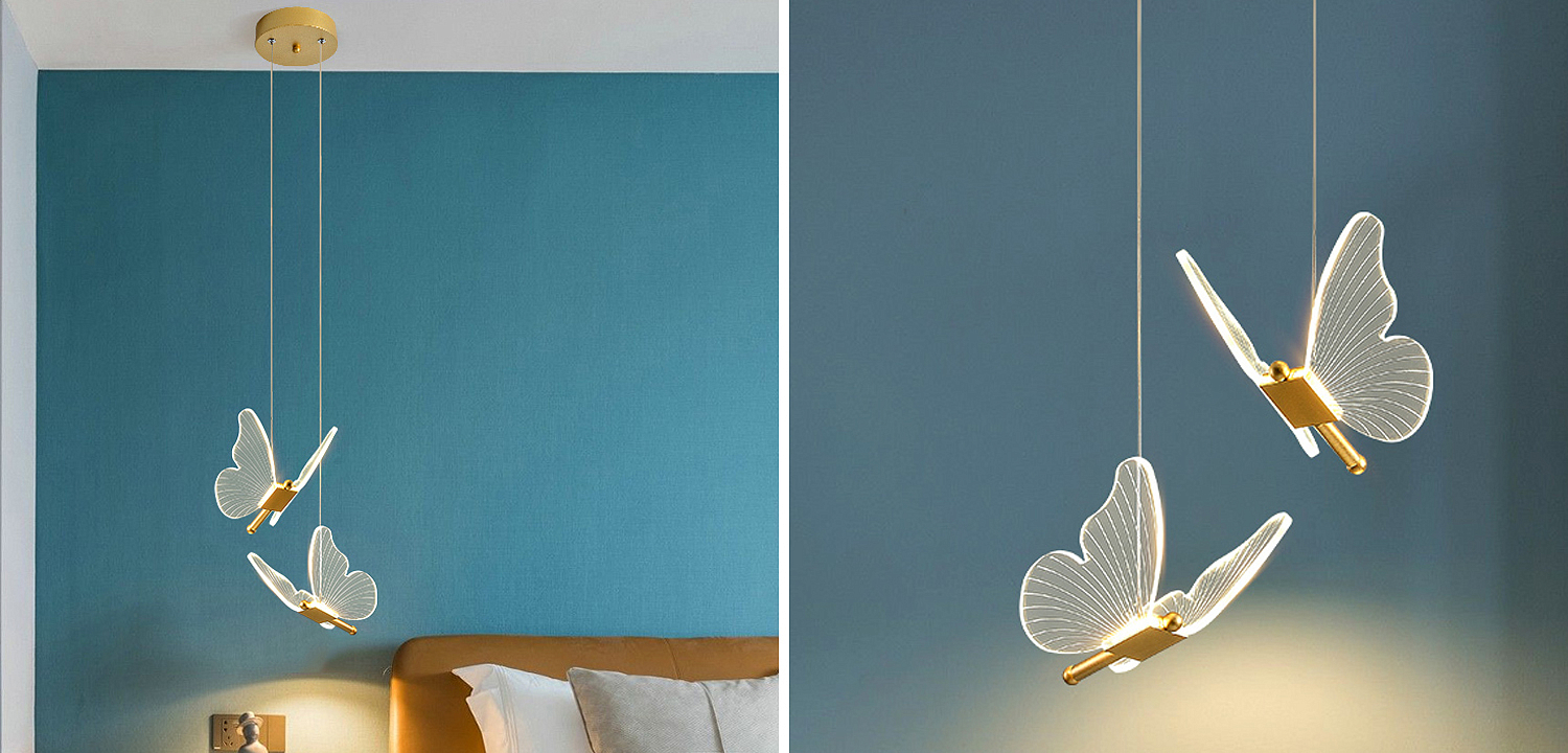Butterfly Double Pendant Lamp D Butterfly Double Pendant Lamp D - Loft-Concept в Костроме