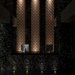 Гипсовая 3D панель с принтографией PM-43 варинант исполнения - 1 | Loft Concept в Костроме