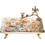 Блюдо фарфоровое Поле цветов Terra варинант исполнения - 1 | Loft Concept в Костроме