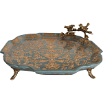 Блюдо фарфоровое Птичий взгляд Lolo варинант исполнения - 2 | Loft Concept в Костроме