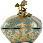 Фарфоровая шкатулка Angel with a rose варинант исполнения - 1 | Loft Concept в Костроме