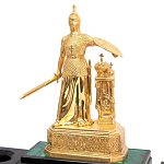 Настольный письменный набор из малахита и долерита Leader Organizer варинант исполнения - 3 | Loft Concept в Костроме