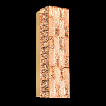 Бра прямоугольное с текстурной огранкой Reflection of Reality варинант исполнения - 7 | Loft Concept в Костроме