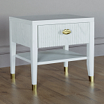 Прикроватная тумбочка с ящиком Elsa Dreams White варинант исполнения - 1 | Loft Concept в Костроме