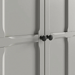 Шкаф серый Silva Grey Cabinet варинант исполнения - 4 | Loft Concept в Костроме