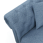 Мебельная ткань Шенилл голубой цвет 138 см T4-26 варинант исполнения - 6 | Loft Concept в Костроме