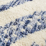 Чехол на подушку с узором в этно-стиле Blue Ikat варинант исполнения - 3 | Loft Concept в Костроме