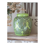 Банка с крышкой Porcelain Malachite Jar варинант исполнения - 3 | Loft Concept в Костроме