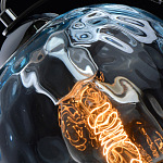 Подвесной светильник со стеклянном плафоном в форме бокала Kaleido варинант исполнения - 20 | Loft Concept в Костроме