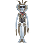 Кукла из джинсовой одежды и армейских палаток Rusalka Jeans&Tents варинант исполнения - 1 | Loft Concept в Костроме