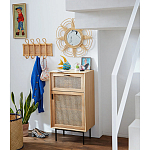 Настенная вешалка из ротанга Wila Wall Hanger M варинант исполнения - 5 | Loft Concept в Костроме