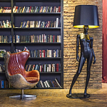 Лампа MANNEQUIN LAMP с абажуром изгибы тела варинант исполнения - 3 | Loft Concept в Костроме