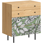 Комод с принтом на ящиках Elise Chest of Drawers варинант исполнения - 3 | Loft Concept в Костроме