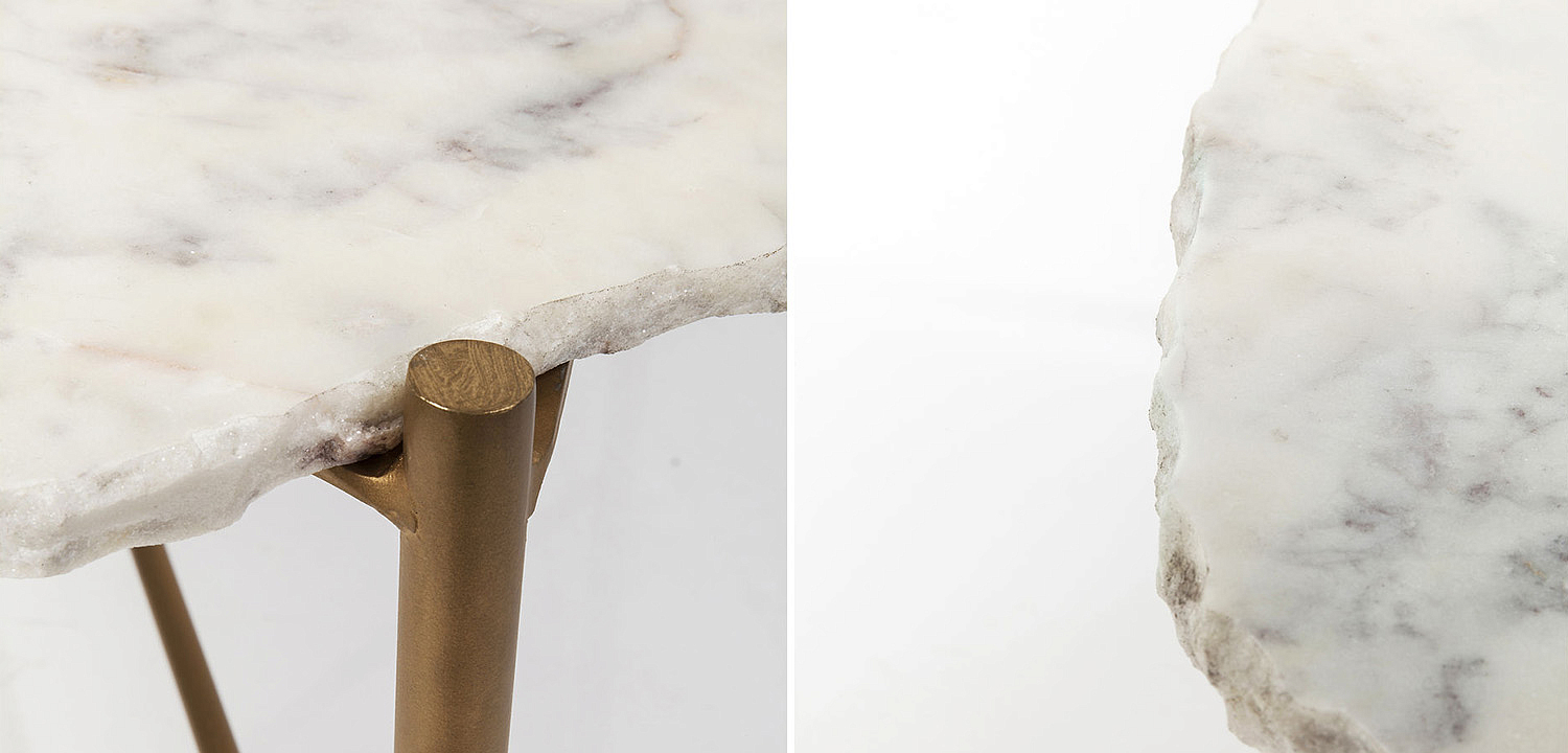 Кофейный стол White Stone - Loft-Concept в Костроме