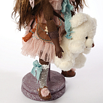 Авторская кукла Девочка с медвежонком варинант исполнения - 2 | Loft Concept в Костроме