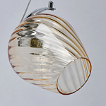 Подвесной светильник со стеклянном плафоном в форме бокала Kaleido варинант исполнения - 7 | Loft Concept в Костроме