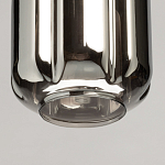 Люстра с 5-ю плафонами серого цвета Smoked Prism варинант исполнения - 5 | Loft Concept в Костроме