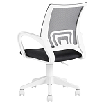 Офисное кресло с основанием из белого пластика Desk chairs Black варинант исполнения - 5 | Loft Concept в Костроме