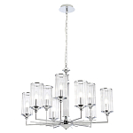 Люстра с 9-ю цилиндрическими стеклянными плафонами Jeanette варинант исполнения - 8 | Loft Concept в Костроме