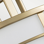 Потолочный светильник с белым матовым абажуром в металлическом каркасе Feiss варинант исполнения - 3 | Loft Concept в Костроме