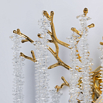 Бра золотого цвета с ветвями и хрустальными подвесками FAIRYTREE Light варинант исполнения - 4 | Loft Concept в Костроме