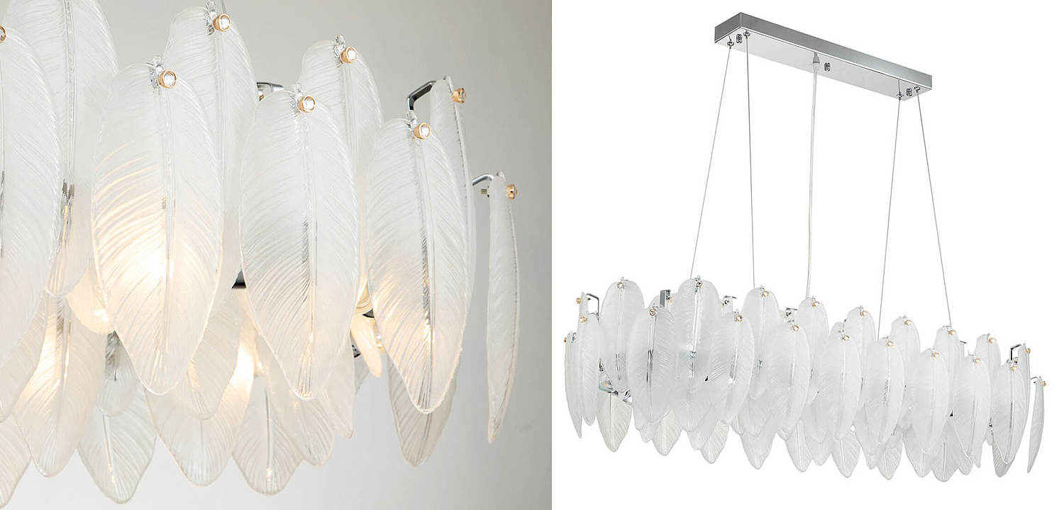 Люстра Bud Petals Chandelier Chrome Line Люстра Bud Petals Chandelier Chrome Line - Loft-Concept в Костроме