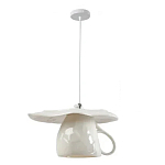 Подвесные светильники в виде белой посуды Flower Reversal варинант исполнения - 10 | Loft Concept в Костроме