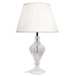 Настольная лампа хрустальная с абажуром Diamond Fragments варинант исполнения - 1 | Loft Concept в Костроме