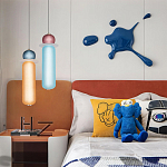 Подвесной светильник с стеклянным плафоном Polly варинант исполнения - 4 | Loft Concept в Костроме